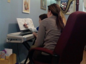 Piano lesson